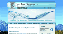 Desktop Screenshot of greatbasinchiropractic.com